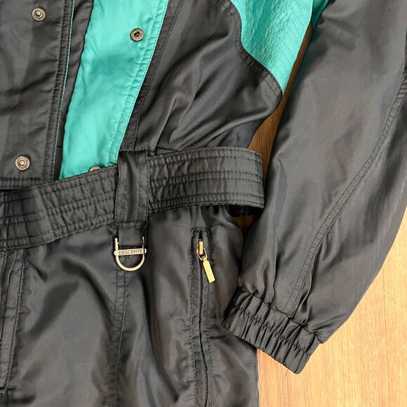 DESCENTE Vintage Womens Ski Snowsuit / Jumpsuit, Size M - Picture 6 of 13
